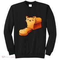 Halloween Costume Cat Loaf Lazy Funny Bread Kitten Kitty Sweatshirt thumb 0