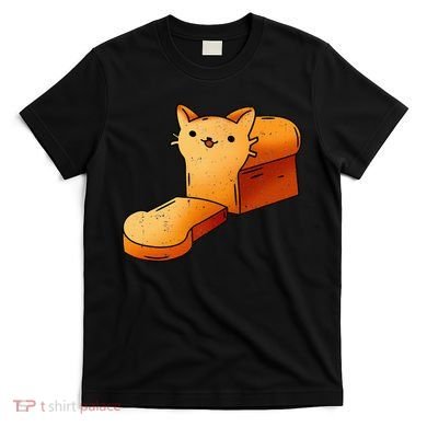 Halloween Costume Cat Loaf Lazy Funny Bread Kitten Kitty T-Shirt