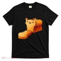 Halloween Costume Cat Loaf Lazy Funny Bread Kitten Kitty T-Shirt thumb 0