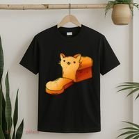 Halloween Costume Cat Loaf Lazy Funny Bread Kitten Kitty T-Shirt thumb 2