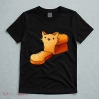 Halloween Costume Cat Loaf Lazy Funny Bread Kitten Kitty T-Shirt thumb 5