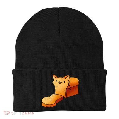 Halloween Costume Cat Loaf Lazy Funny Bread Kitten Kitty Beanie