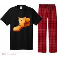 Halloween Costume Cat Loaf Lazy Funny Bread Kitten Kitty Pajama Set thumb 0