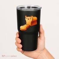Halloween Costume Cat Loaf Lazy Funny Bread Kitten Kitty Tumbler thumb 2