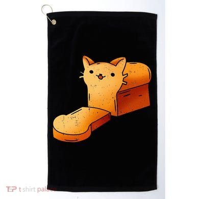 Halloween Costume Cat Loaf Lazy Funny Bread Kitten Kitty Golf Towel