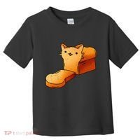 Halloween Costume Cat Loaf Lazy Funny Bread Kitten Kitty Toddler T-Shirt thumb 0