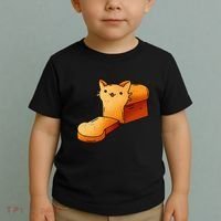 Halloween Costume Cat Loaf Lazy Funny Bread Kitten Kitty Toddler T-Shirt thumb 2