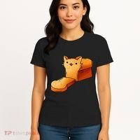 Halloween Costume Cat Loaf Lazy Funny Bread Kitten Kitty Women's T-Shirt thumb 4