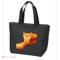 Halloween Costume Cat Loaf Lazy Funny Bread Kitten Kitty Tote Bag thumb 3