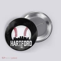 Hartford Connecticut Ct Button thumb 0