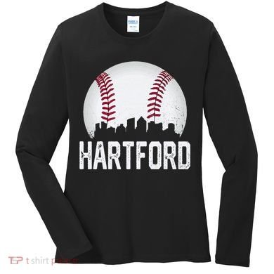 Hartford Connecticut Ct Women's Long Sleeve Shirt