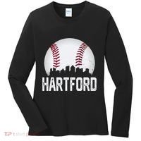 Hartford Connecticut Ct Women's Long Sleeve Shirt thumb 0
