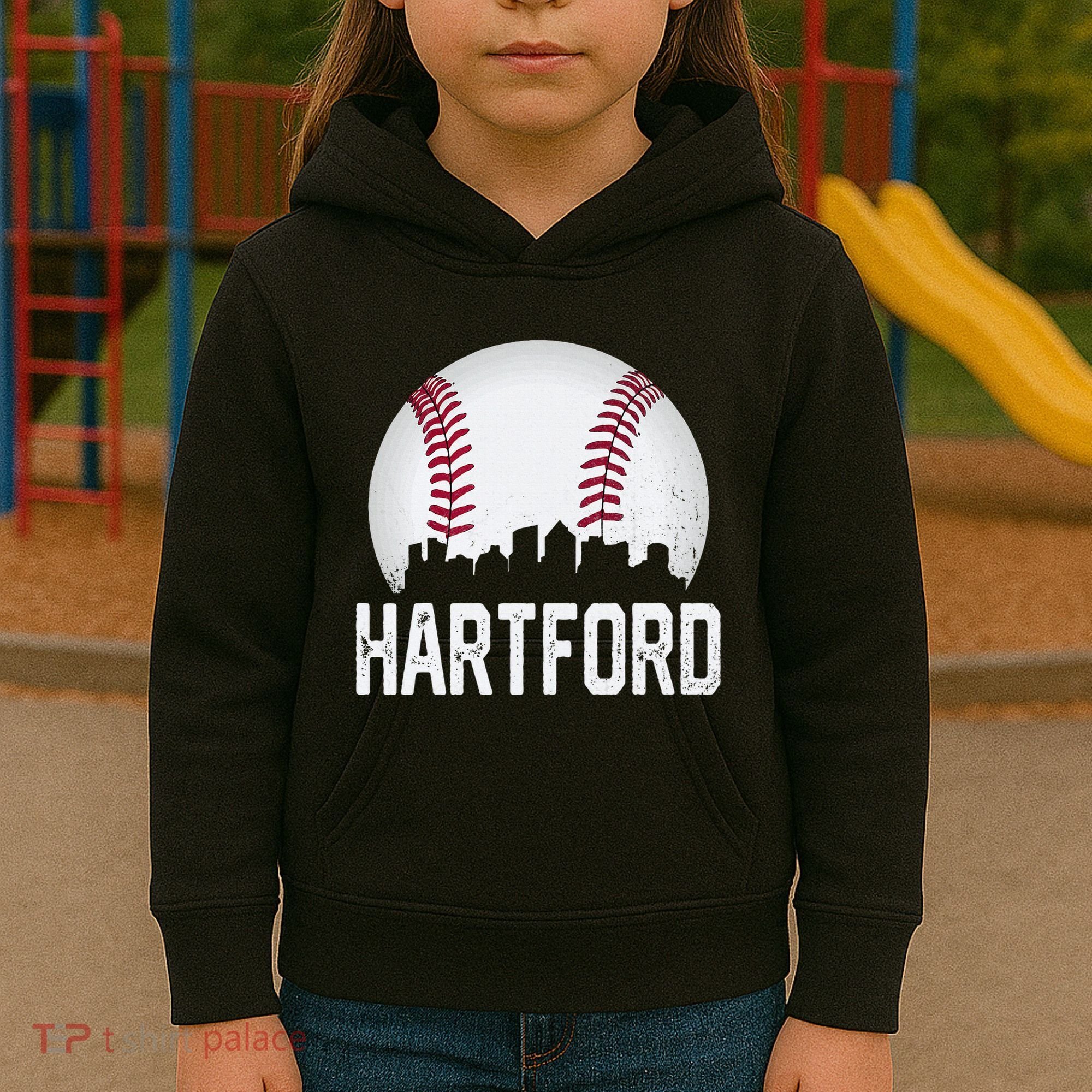 Hartford Connecticut Ct Kids Hoodie