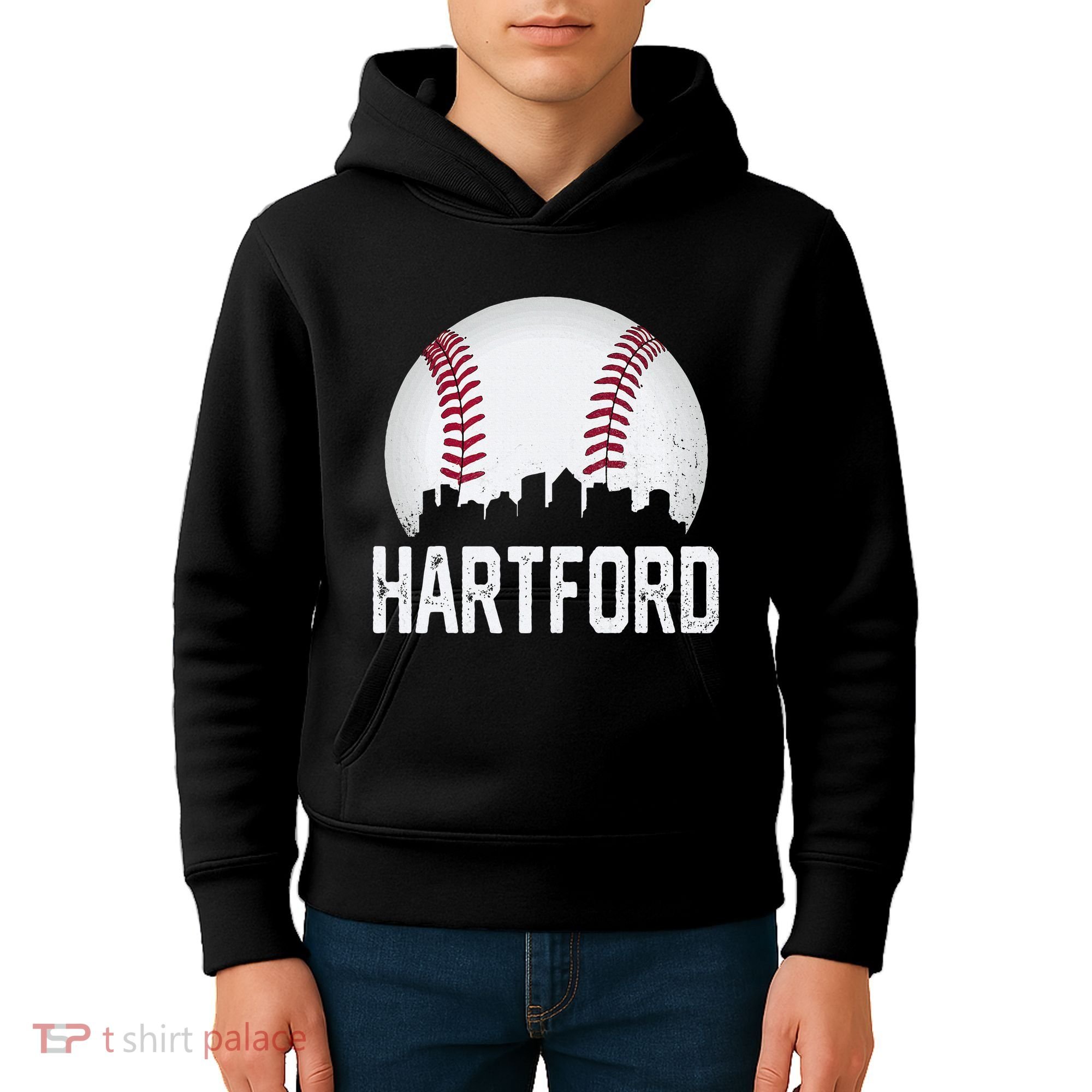 Hartford Connecticut Ct Kids Hoodie