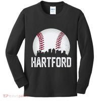 Hartford Connecticut Ct Kids Long Sleeve Shirt thumb 0