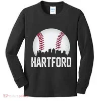 Hartford Connecticut Ct Kids Long Sleeve Shirt thumb 0