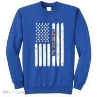 Head Chef Cook Catering Cookery Set Foodie American Flag Usa Gift Sweatshirt thumb 0