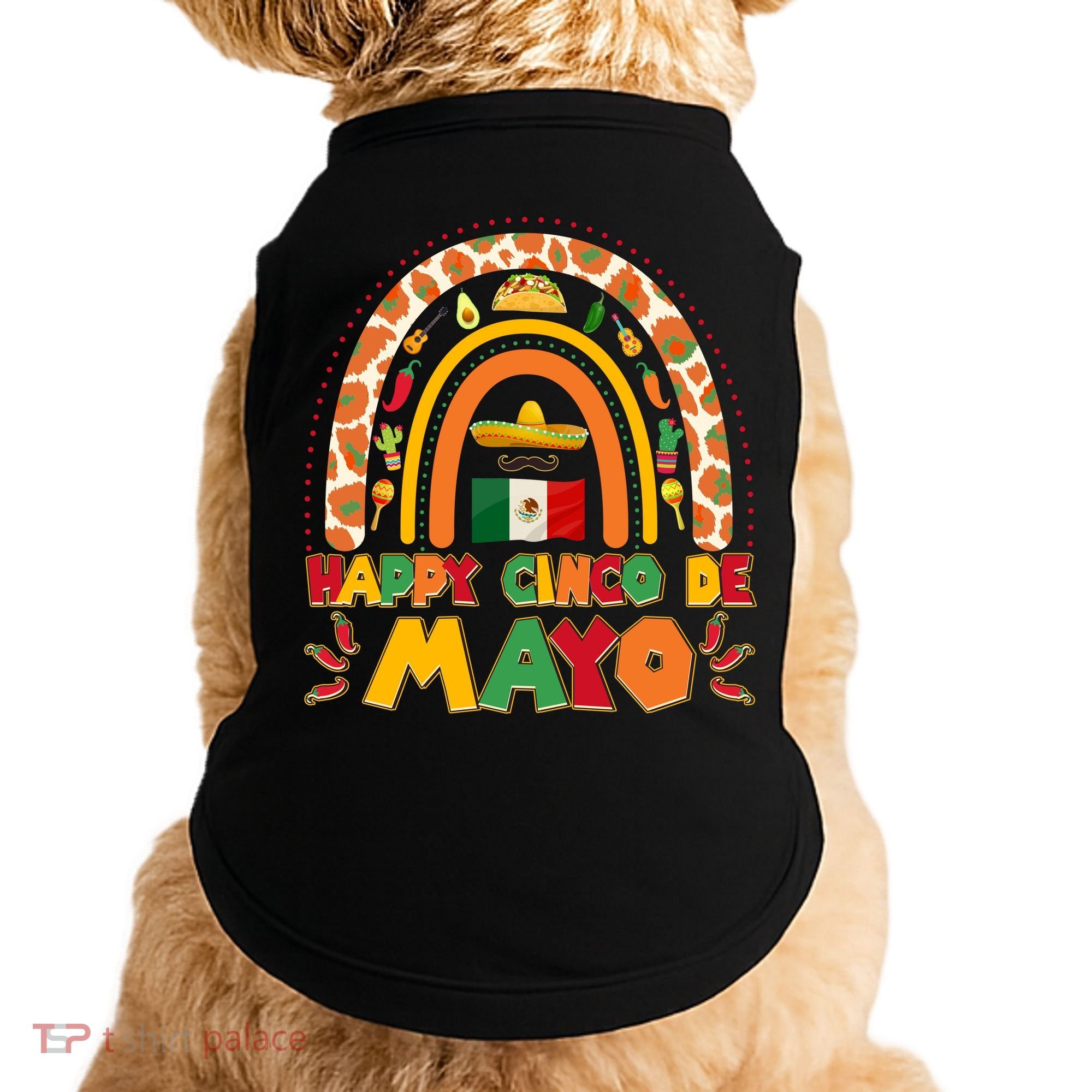 Happy Cinco De Mayo Doggie Tank