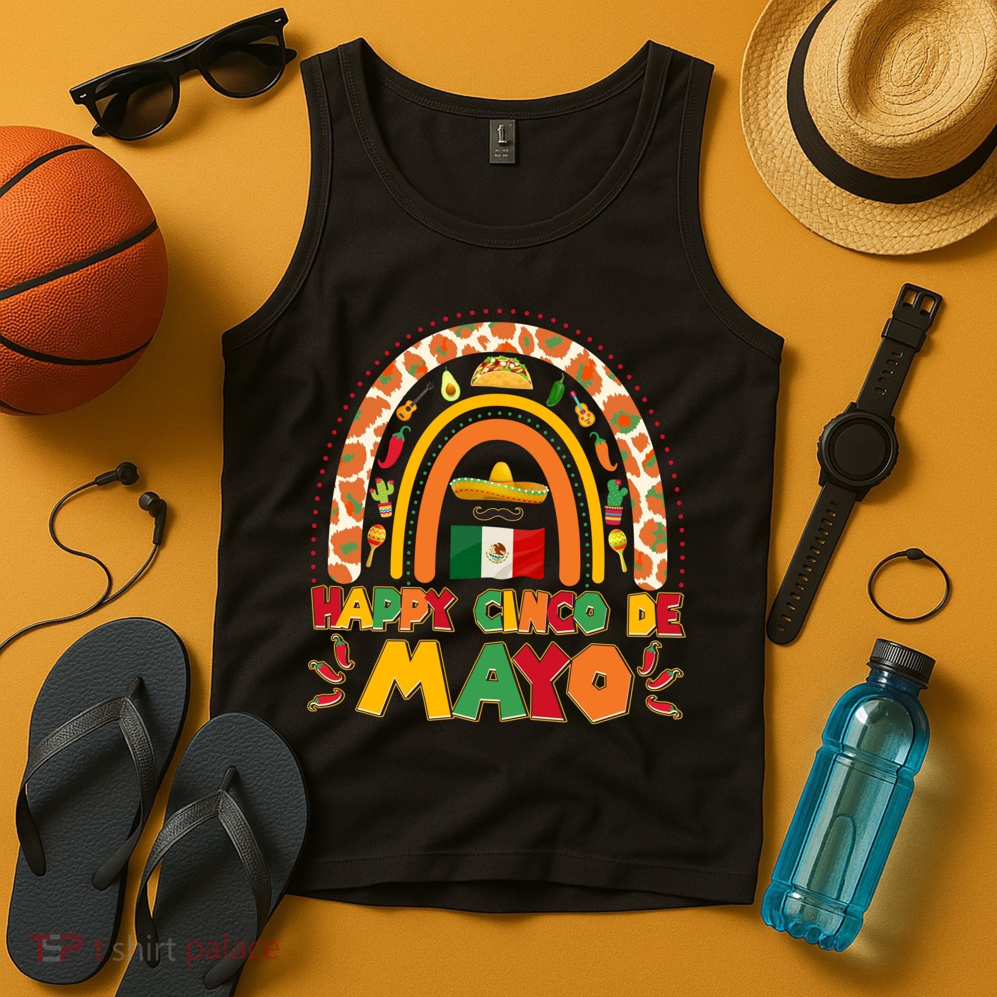 Happy Cinco De Mayo Tank Top