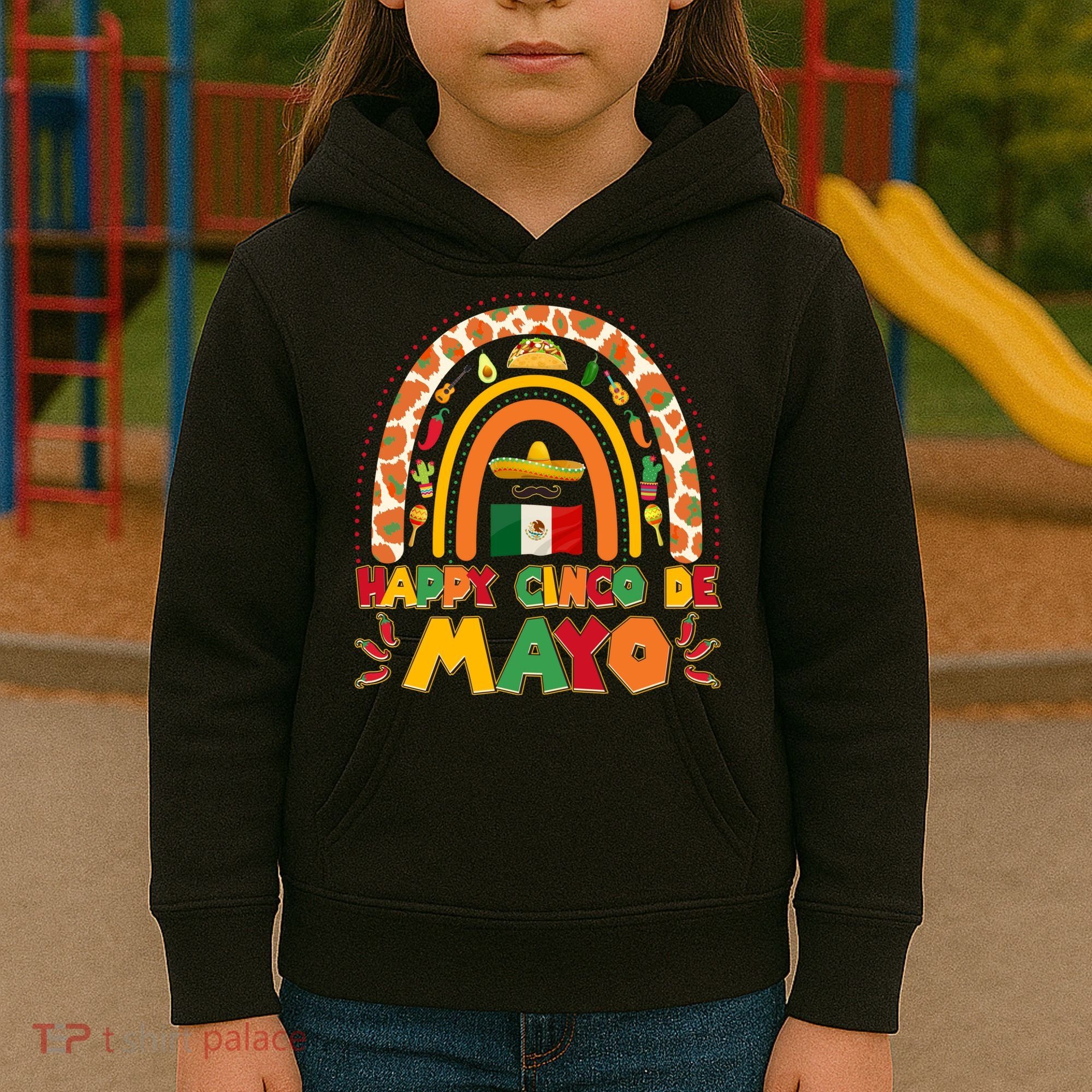 Happy Cinco De Mayo Kids Hoodie