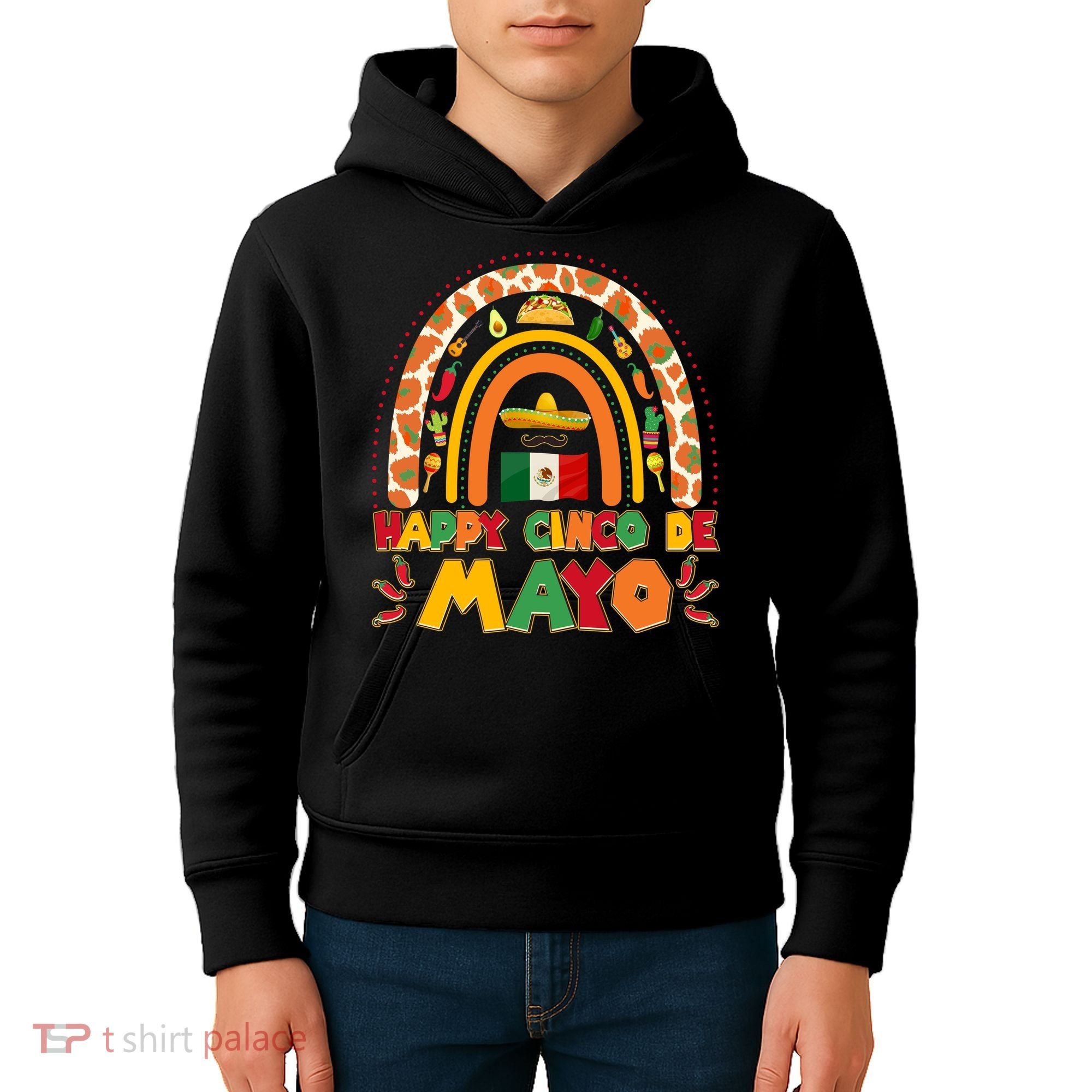 Happy Cinco De Mayo Kids Hoodie