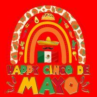 Happy Cinco De Mayo Santa Hat thumb 1