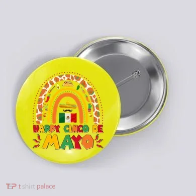 Happy Cinco De Mayo Button