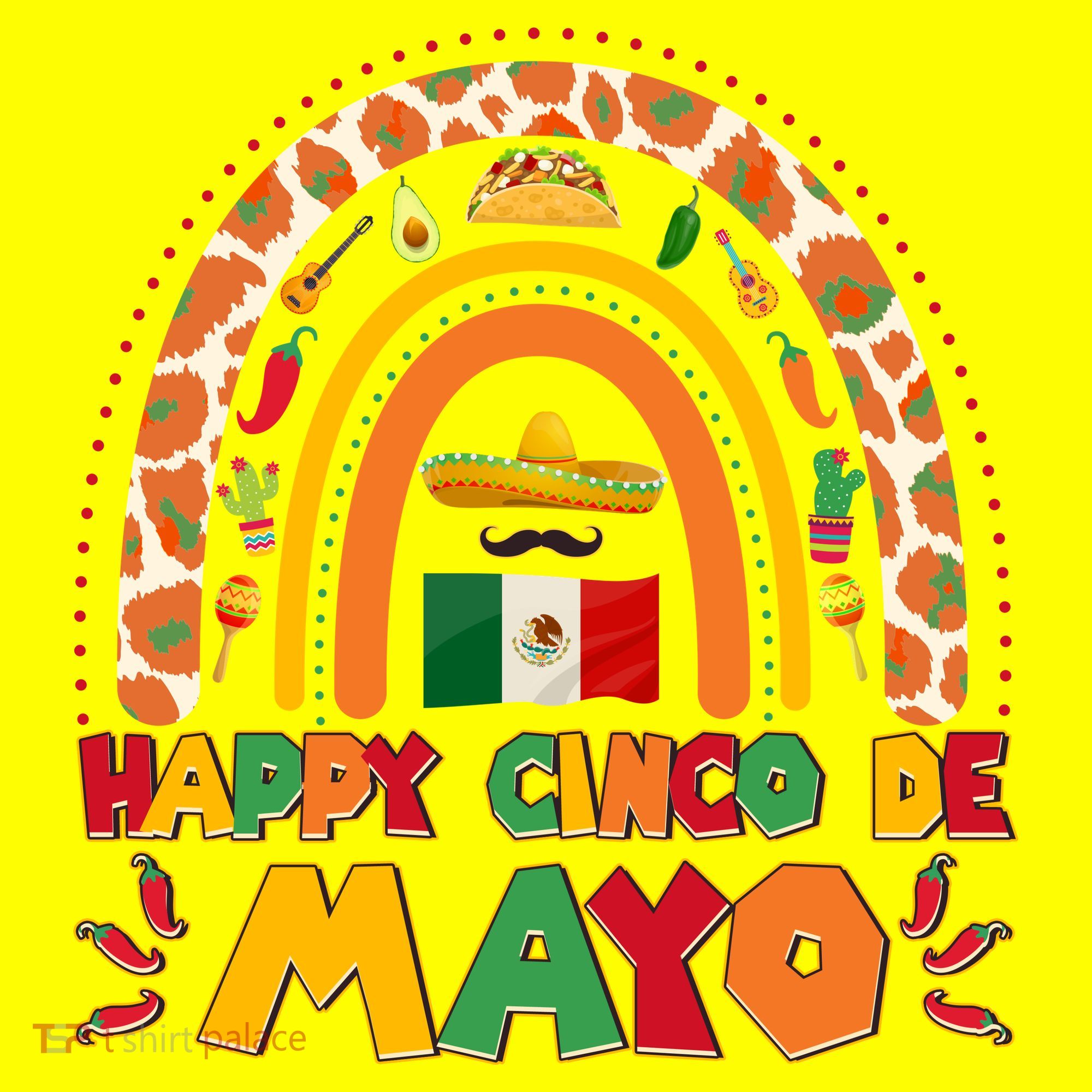 Happy Cinco De Mayo Button
