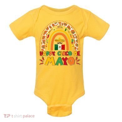 Happy Cinco De Mayo Baby Bodysuit