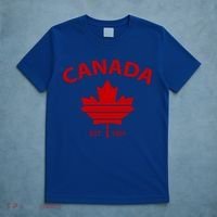 Happy Canada Day Funny Maple Leaf Canadian Flag Gift T-Shirt thumb 5