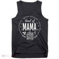 Homeschooling Coffee Drinking Jesus Seeking Kind Of Mama Tank Top thumb 0