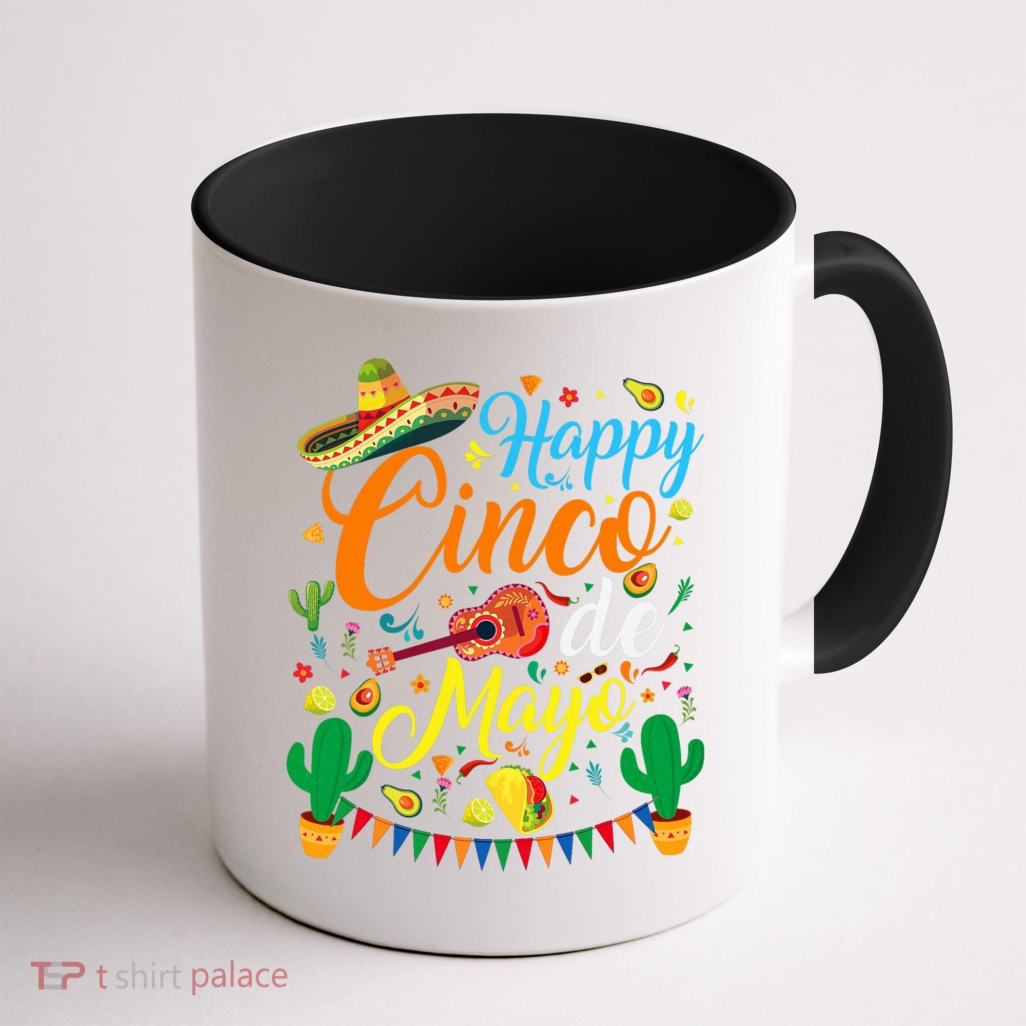 Happy Cinco De Mayo Fiesta Mexican Party 5 De Mayo  Coffee Mug