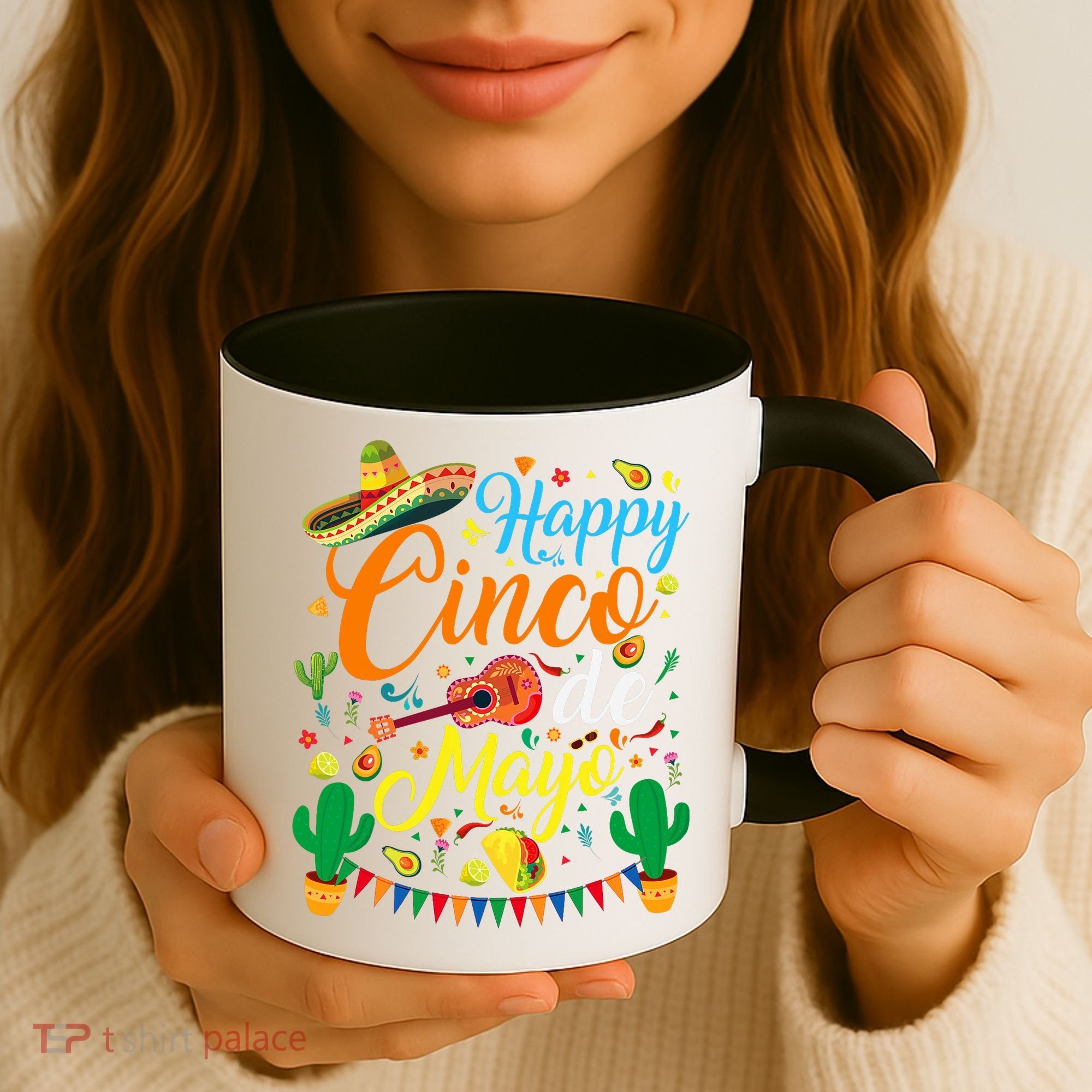 Happy Cinco De Mayo Fiesta Mexican Party 5 De Mayo  Coffee Mug