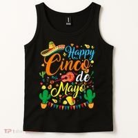 Happy Cinco De Mayo Fiesta Mexican Party 5 De Mayo  Tank Top thumb 2
