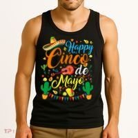 Happy Cinco De Mayo Fiesta Mexican Party 5 De Mayo  Tank Top thumb 3