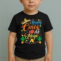 Happy Cinco De Mayo Fiesta Mexican Party 5 De Mayo  Toddler T-Shirt thumb 2
