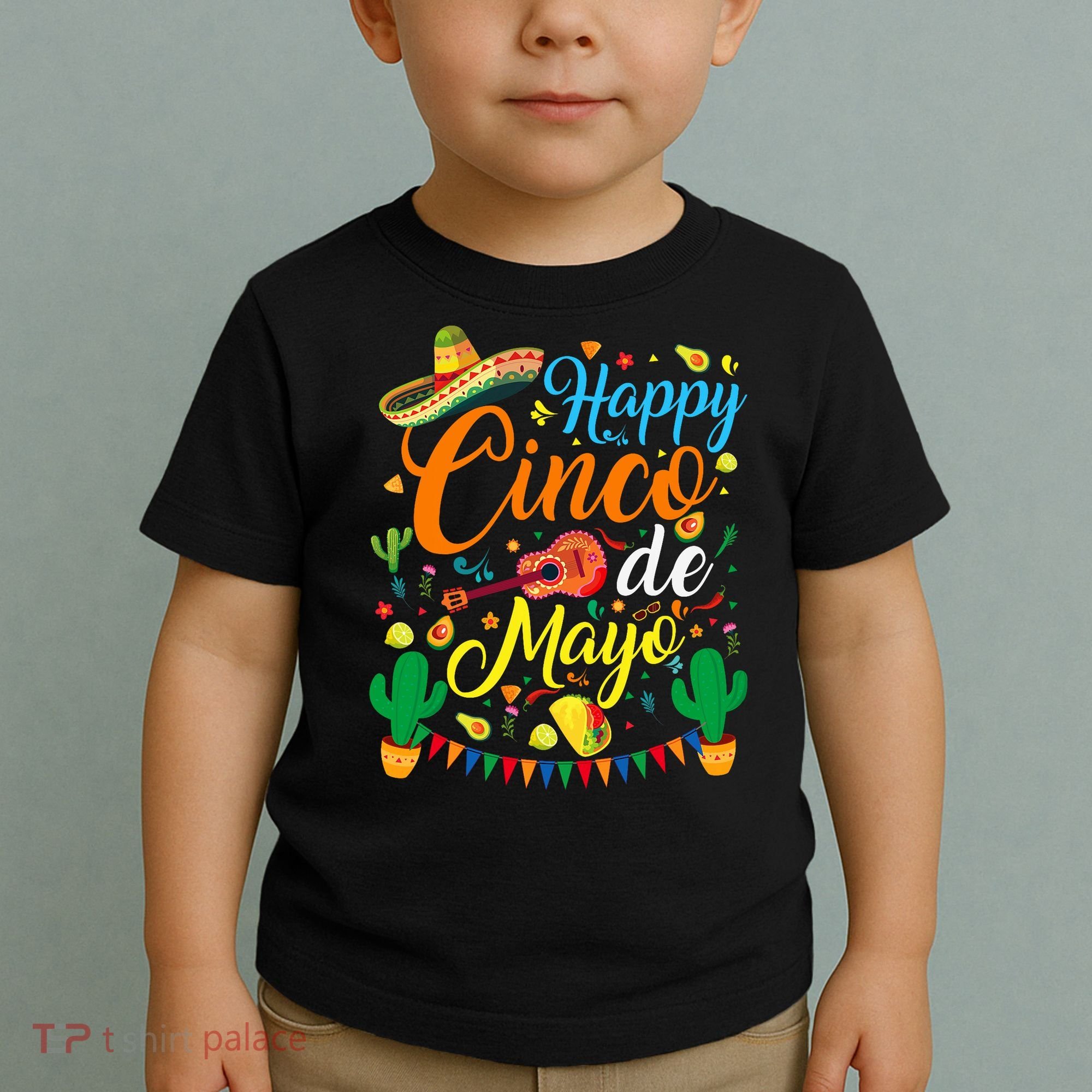 Happy Cinco De Mayo Fiesta Mexican Party 5 De Mayo  Toddler T-Shirt