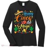 Happy Cinco De Mayo Fiesta Mexican Party 5 De Mayo  Women's Long Sleeve Shirt thumb 0