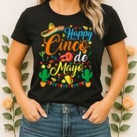 Happy Cinco De Mayo Fiesta Mexican Party 5 De Mayo  Women's T-Shirt thumb 2