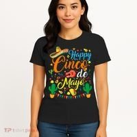 Happy Cinco De Mayo Fiesta Mexican Party 5 De Mayo  Women's T-Shirt thumb 4