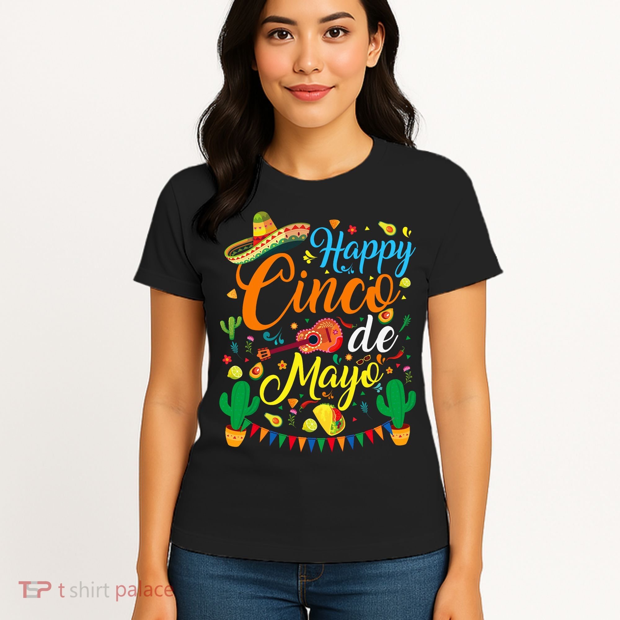 Happy Cinco De Mayo Fiesta Mexican Party 5 De Mayo  Women's T-Shirt