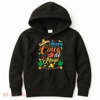 Happy Cinco De Mayo Fiesta Mexican Party 5 De Mayo  Kids Hoodie thumb 0