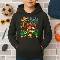 Happy Cinco De Mayo Fiesta Mexican Party 5 De Mayo  Kids Hoodie thumb 2
