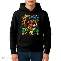 Happy Cinco De Mayo Fiesta Mexican Party 5 De Mayo  Kids Hoodie thumb 4