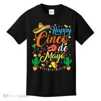 Happy Cinco De Mayo Fiesta Mexican Party 5 De Mayo  Kids T-Shirt thumb 0
