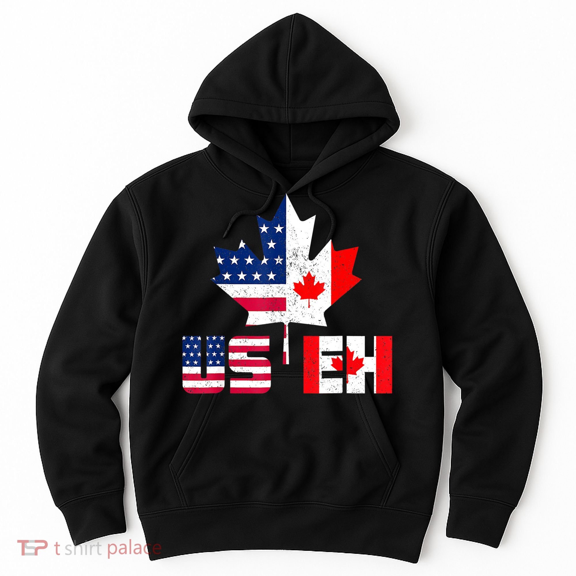 Happy Canada Day Shirt USA Pride US Flag Day USEH Canadian Hoodie
