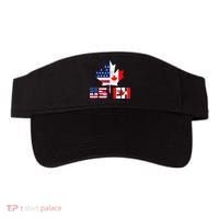 Happy Canada Day Shirt USA Pride US Flag Day USEH Canadian Visor thumb 0