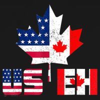 Happy Canada Day Shirt USA Pride US Flag Day USEH Canadian Visor thumb 3