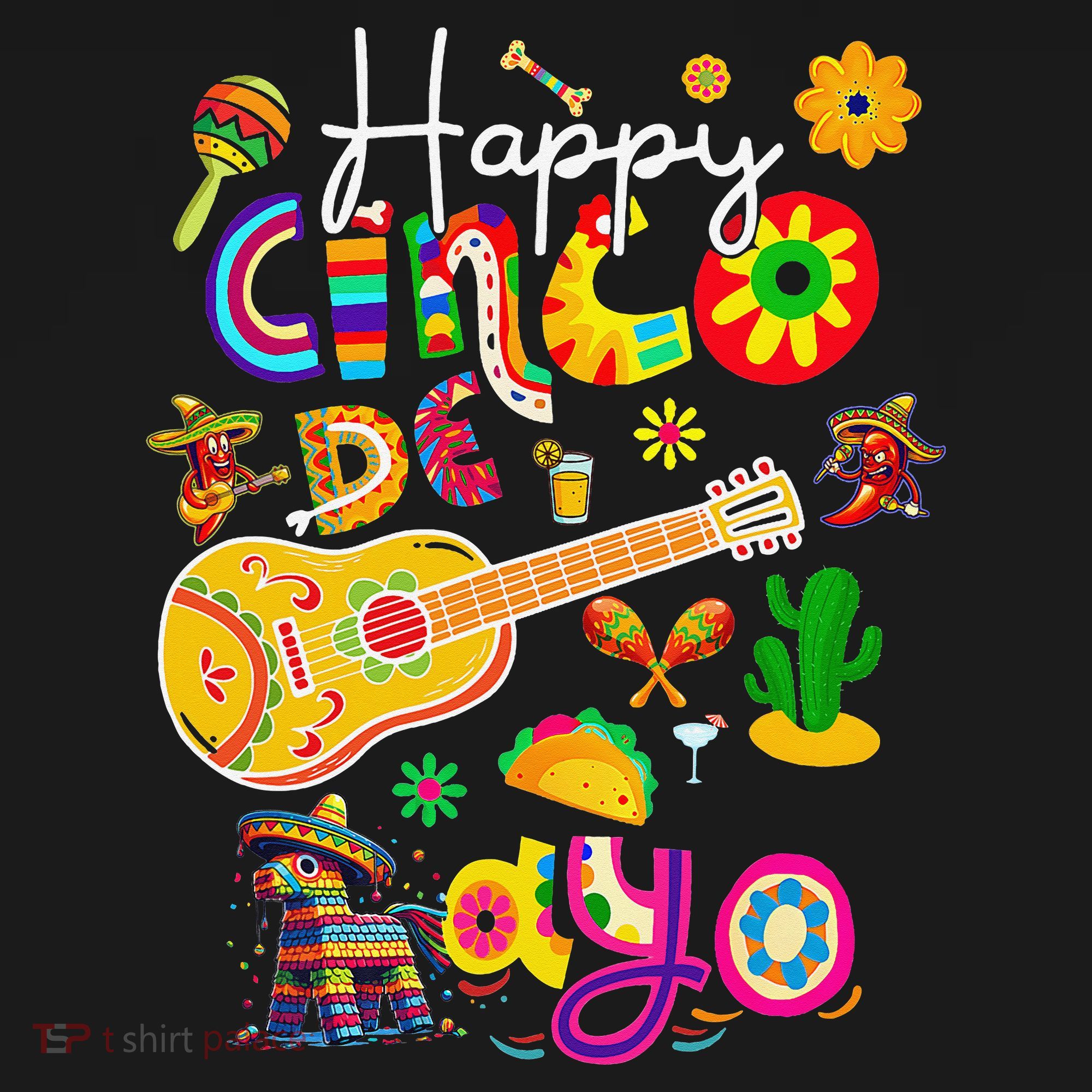 Happy Cinco De Mayo Fiesta Mexican Party 5 De Mayo Women Women's Tank Top
