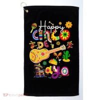 Happy Cinco De Mayo Fiesta Mexican Party 5 De Mayo Women Golf Towel thumb 0